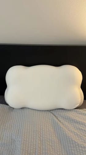 CloudAlign pillow photographed by Riley J.